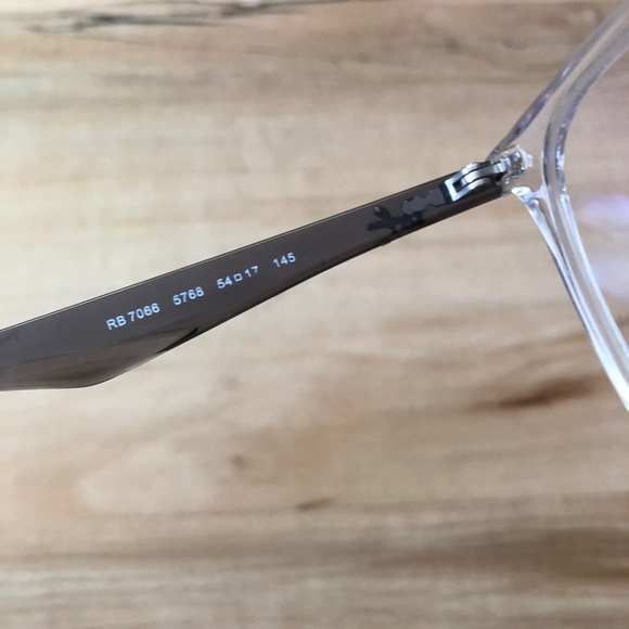 Clear and fun RAY BAN prescription glasses - Picture 10 of 14